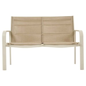 Salon de jardin alu et texaline piazza argile - 4 places - hespéride