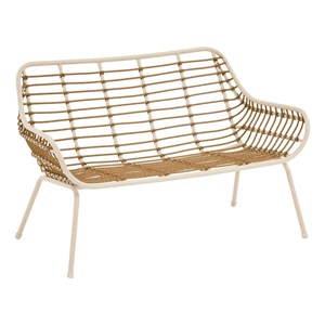 Salon de jardin en aluminium paopao argile - 4 places - hespéride