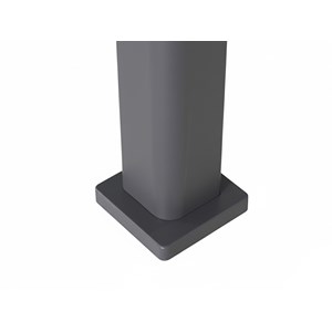 Pergola bioclimatique électrique evora graphite - 4 x 3 m - hespéride