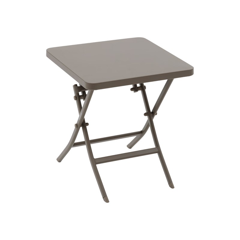 Hespéride - Table d'appoint carrée pliante greensboro café - 40 x 40 cm - hespéride