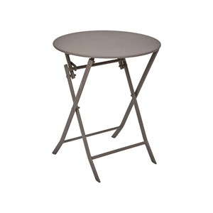 Table de jardin ronde greensboro ø 60 cm 2 places café - hespéride