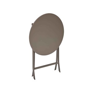 Table de jardin ronde greensboro ø 60 cm 2 places café - hespéride