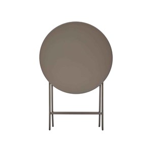 Table de jardin ronde greensboro ø 60 cm 2 places café - hespéride