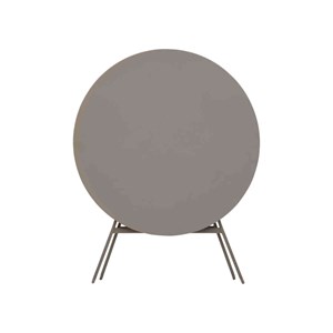 Table de jardin ronde greensboro 4 places café- hespéride