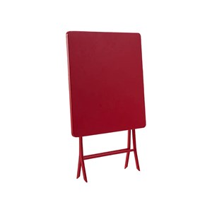 Table de jardin carrée greensboro 70 x 70 cm groseille - hespéride