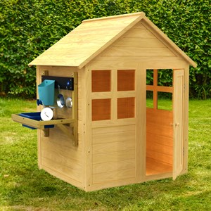 Maisonnette avec plancher et cuisine