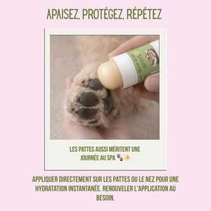 Stick baume coussinets & truffe chiens & chats 100% naturel
