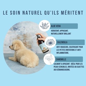 Eau de cologne 100% naturelle pour chiens  - tropical bliss - vegan - 300ml
