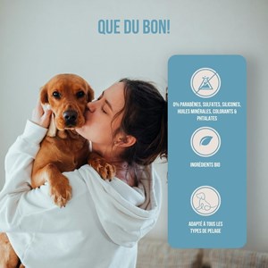 Eau de cologne 100% naturelle pour chiens  - tropical bliss - vegan - 300ml