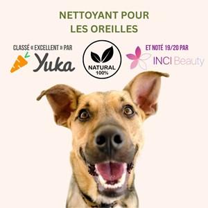 Spray nettoyant & soin naturel pour les oreilles, chiens & chats 100ml
