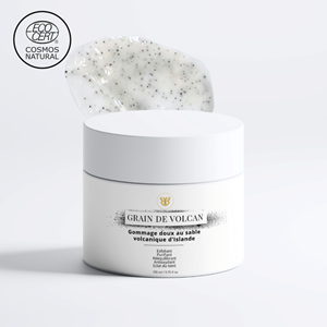 Gommage grain de volcan – peau douce & éclat retrouvés