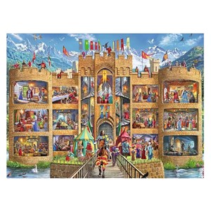 Puzzle ravensburger bleu