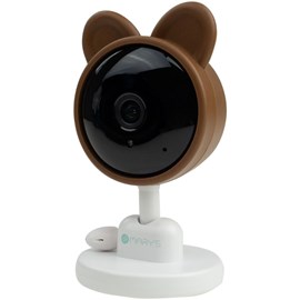 Babyphone connecté ours brun