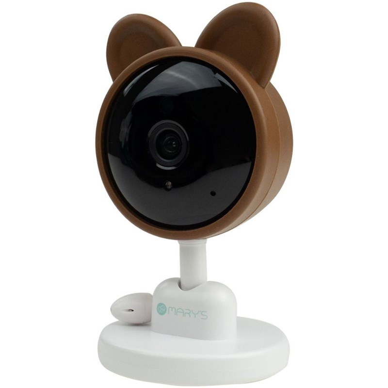 Babyphone connecté ours brun