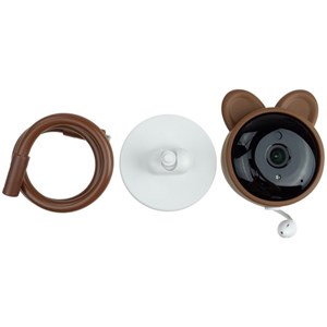 Babyphone connecté ours brun