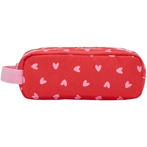 Trousse simple cœurs roses