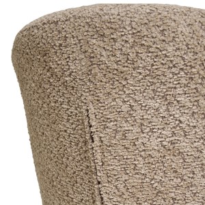 Sophie- chaise en tissu bouclé beige (x2)