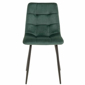 Svin- chaise velours vert (x2)