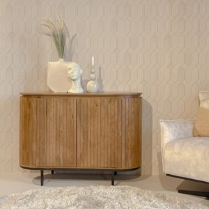 Menton-buffet 115 cm en bois massif