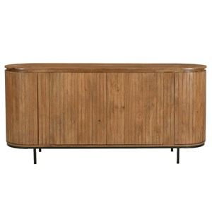 Menton-buffet 180 cm en bois massif