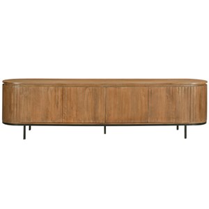 Menton-meuble tv 210 cm en bois massif