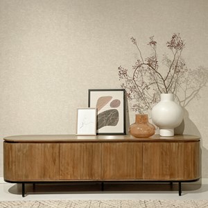 Menton-meuble tv 210 cm en bois massif