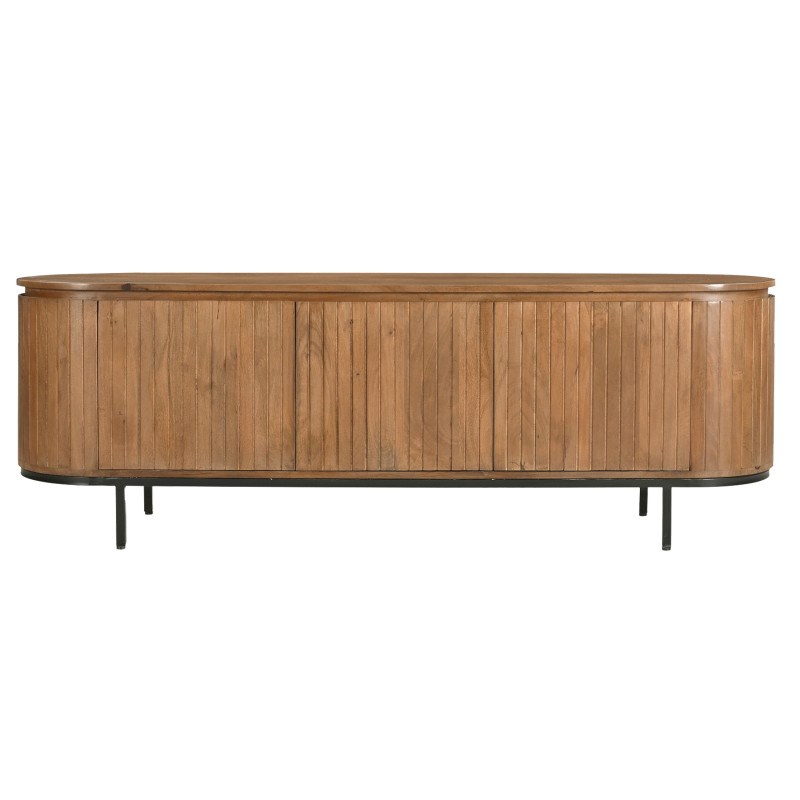 Menton-meuble tv 170 cm en bois massif
