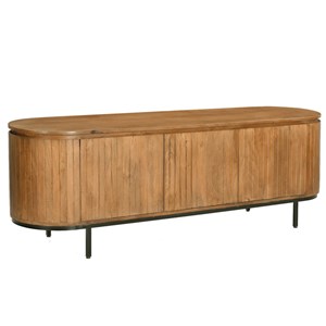 Menton-meuble tv 170 cm en bois massif