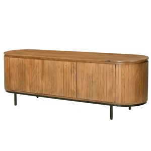 Menton-meuble tv 170 cm en bois massif