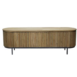 Piana-meuble tv 170 cm en teck massif recyclé