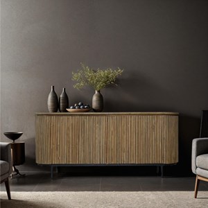 Piana-buffet 180 cm en teck massif recyclé