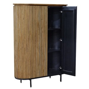 Piana-buffet haut 115 cm en teck massif