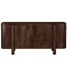 Borgo-buffet 170 cm en bois massif brun