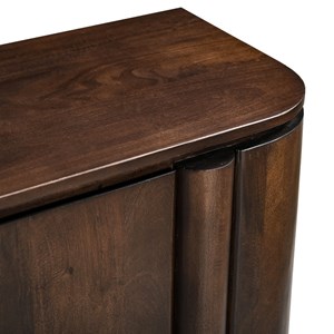 Borgo-buffet 170 cm en bois massif brun