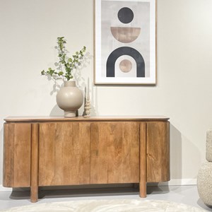 Borgo-buffet 170 cm en bois massif