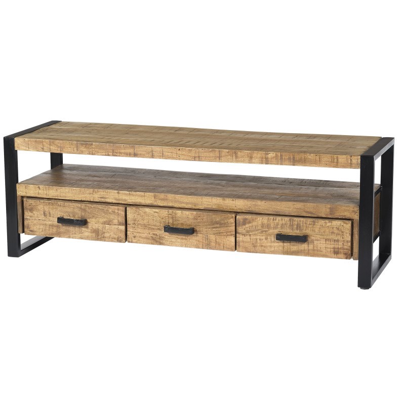 Dacca-meuble tv 3 tiroirs, l.150 cm