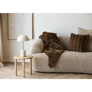 Jur-table basse en chêne massif nature, ø40 cm