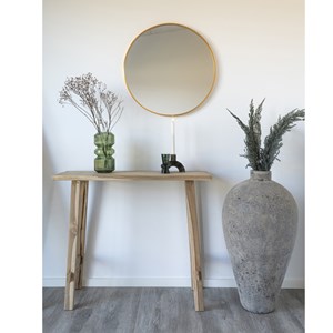 Mest-console en teck recyclé 90 cm