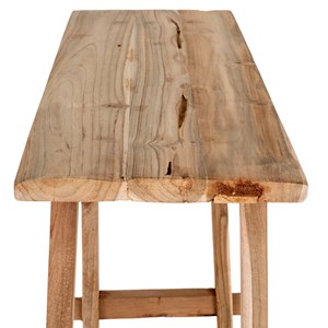 Mest-console en teck recyclé 90 cm