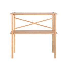 Minos-console en bambou naturel 83 cm