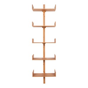 Vali- étagère murale en bambou naturel 50x180 cm