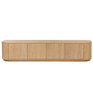 Tiago-meuble tv 220 cm chêne