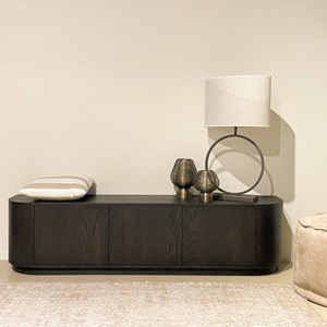 Tiago-meuble tv 180 cm chêne expresso