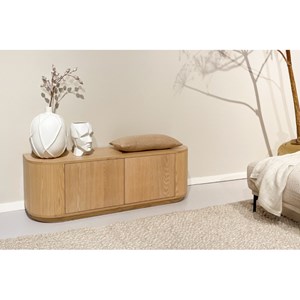 Tiago-meuble tv 140 cm chêne