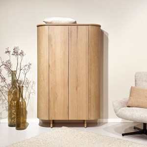 Roveri-vaisselier 2 portes chêne