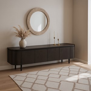 Roveri-meuble tv 210 cm chêne expresso