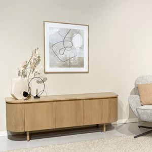 Roveri-meuble tv 170 cm chêne