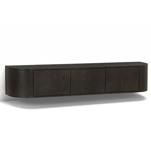 Tiago-meuble tv mural 180 cm chêne expresso