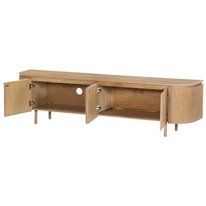 Roveri-meuble tv 210 cm chêne