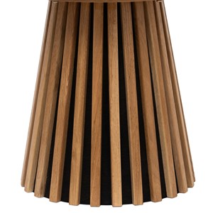 Kairn-table d'appoint chêne ø50 cm